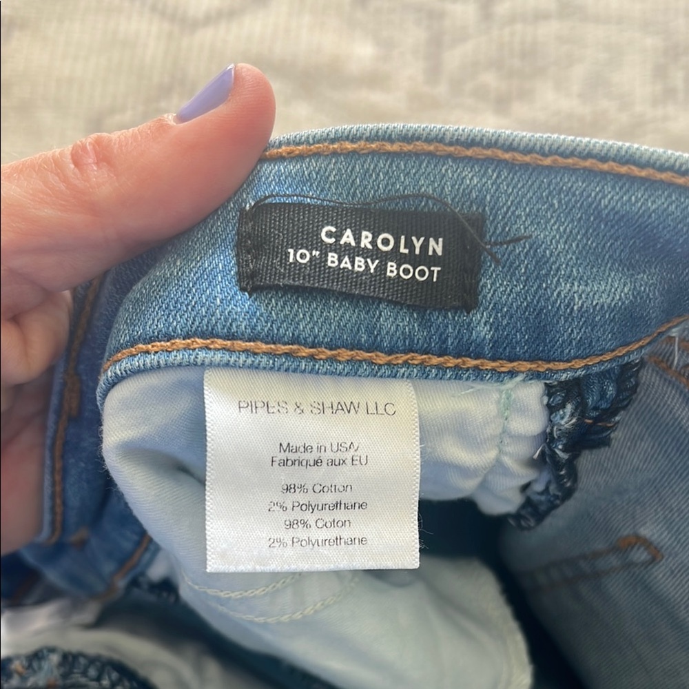 Veronica Beard Blue Boot Cut Jeans - Picture 7 of 8